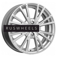 Диски КИК 6x15/4x100 ET45 D67,1 Меандр (КС888) Сильвер SK Диски КИК 6x15/4x100 ET45 D67,1 Меандр (КС888) Сильвер SK