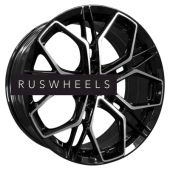 Диски INCH 8x18/5x120 ET30 D72,6 FA8534 Gloss Black Machined Face (ZJH)