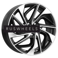 Диски КИК 7x18/5x114,3 ET45 D66,1 КС883 Алмаз черный SK