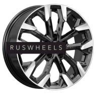 Диски КИК 6,5x17/5x112 ET38 D66,6 Морейн (КС1046) Алмаз черный Диски КИК 6,5x17/5x112 ET38 D66,6 Морейн (КС1046) Алмаз черный