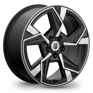 Диски КиК 7.5\R18 5*114.3 ET37 d66.6 Алмаз черный Диски КиК 7.5\R18 5*114.3 ET37 d66.6 Алмаз черный