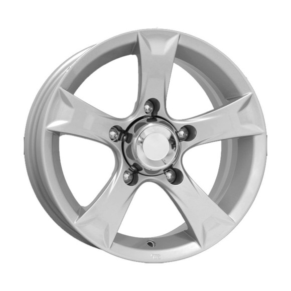 Диски КиК 6.5\R15 5*139.7 ET5 d110.1 Сильвер Диски КиК 6.5\R15 5*139.7 ET5 d110.1 Сильвер
