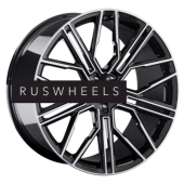 Диски LS Forged 11,5x22/5x112 ET43 D66,6 LS FG08 BKF (конус, C570)