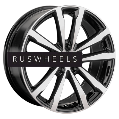 Диски Replay 8x18/5x114,3 ET35 D60,1 TY372 BKF (конус, C570)