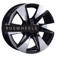 Диски Replay 7,5x17/6x139,7 ET38 D67,1 MI147 BKF (пш)