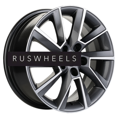 Диски Khomen Wheels 6x16/5x100 ET40 D54,1 KHW1604 (Prius) Gray-FP