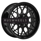 Диски LS Forged 8x17/6x139,7 ET20 D106,1 LS FG52 BK (конус, Колпак+лого)