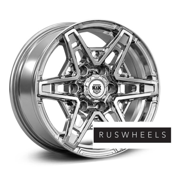 Диски КиК R17 / 8J PCD 6x139.7 ЕТ 36 ЦО 100.1 Блэкберн