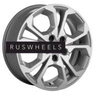 Диски Khomen Wheels 6,5x17/5x114,3 ET50 D64,1 KHW1711 (Haval/Honda) F-Silver-FP Диски Khomen Wheels 6,5x17/5x114,3 ET50 D64,1 KHW1711 (Haval/Honda) F-Silver-FP