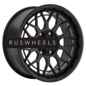 Диски LS Forged 9x18/6x139,7 ET20 D106,1 LS FG52 MB (конус, Колпак+лого)