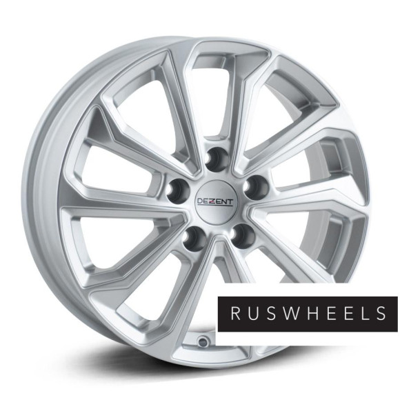 Диски Dezent R17 / 7J PCD 5x112 ЕТ 38 ЦО 70.1 KS silver