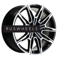 Диски Khomen Wheels 8,5x19/5x108 ET48 D60,1 KHW1904 (Tiggo 8/8 Pro) Black-FP