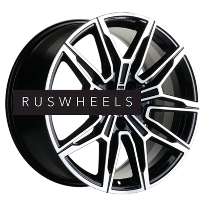 Диски Khomen Wheels 8,5x19/5x108 ET48 D60,1 KHW1904 (Tiggo 8/8 Pro) Black-FP