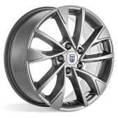 Диски КиК 7,0\R17 5*114.3 ET37 d66.6 Дарк платинум