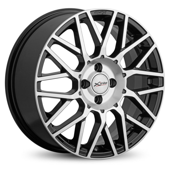 Диски X'trike  X-131  7,0\R17 5*108 ET40  d54,1  BK/FP  [80886]  Москвич 3  Fb max 650 kg
