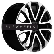 Диски Khomen Wheels 7,5x18/6x139,7 ET42 D100,1 KHW1805 (Great Wall POER (new)) Black-FP