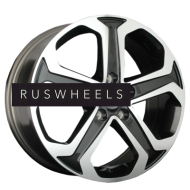 Диски Replay 7x18/5x114,3 ET38 D67,1 MI66 BKF (конус, C570)