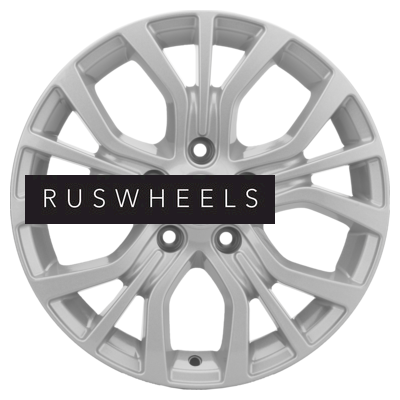 Диски Khomen Wheels 6,5x16/5x114,3 ET40 D66,1 KHW1608 (Qashqai) F-Silver Диски Khomen Wheels 6,5x16/5x114,3 ET40 D66,1 KHW1608 (Qashqai) F-Silver