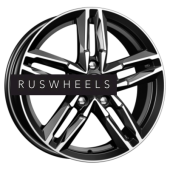 Диски КИК 6x16/5x112 ET46 D66,6 Sayan-оригинал (КС731) Алмаз черный