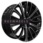 Диски PDW 9,5x19/5x112 ET33 D66,56 5241 Gloss Black Machine Face (PDW)