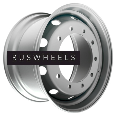 Грузовые диски Kronprinz/Accuride 11,75x22,5/10x335 ET120 D281 M22 Silver (RZB36607OE) alive (13,5 мм) п/прицепы, передняя ось грузовика 5 500 кг внеш.