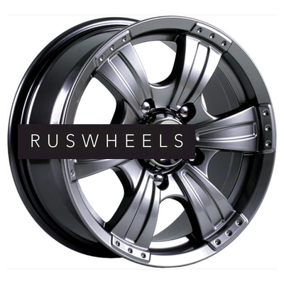 Диски СКАД 7x16/6x139,7 ET15 D109,7 Рейнджер (КЛ217М) Графит