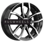 Диски КИК 6,5x15/5x112 ET50 D57,1 Фрост (КС1048) Алмаз черный Диски КИК 6,5x15/5x112 ET50 D57,1 Фрост (КС1048) Алмаз черный