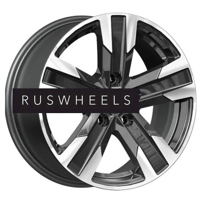 Диски КИК 7x16/5x114,3 ET35 D67,1 Висмут (КС1009) Алмаз черный