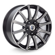 Диски КиК  Сиеста (КС475)  5,5\R14 4*100 ET43  d60,1  Алмаз черный  [12893]