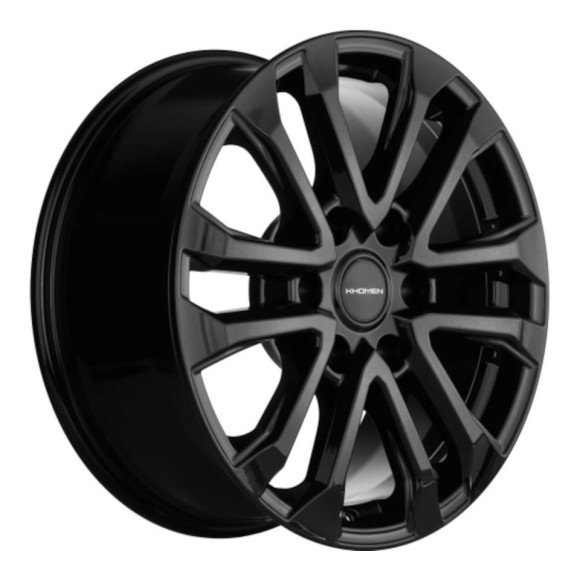 Диски Khomen Wheels 7,5x18/6x139,7 ET25 D106,1 KHW1805 (LC Prado) Black Диски Khomen Wheels 7,5x18/6x139,7 ET25 D106,1 KHW1805 (LC Prado) Black