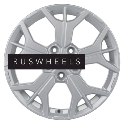 Диски Khomen Wheels 7x17/5x114,3 ET45 D60,1 KHW1715 (Changan/Geely/Lexus/Toyota) F-Silver